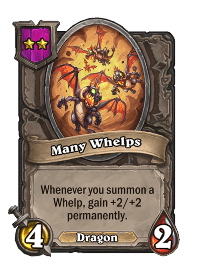 Many Whelps Hearthstone kártya