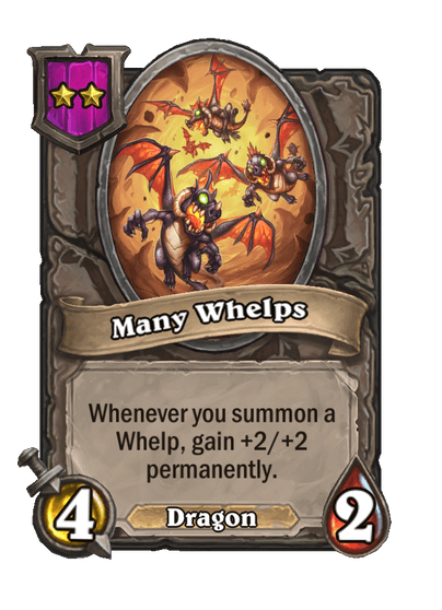 Many Whelps Hearthstone kártya