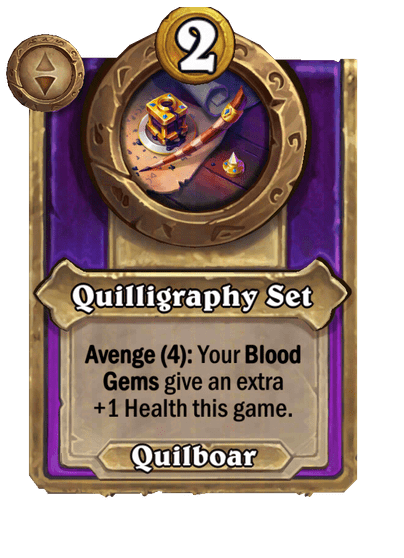 Quilligraphy Set