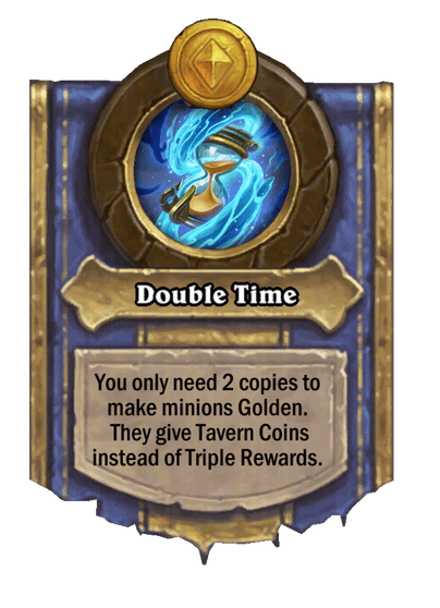 Double Time Hearthstone kártya