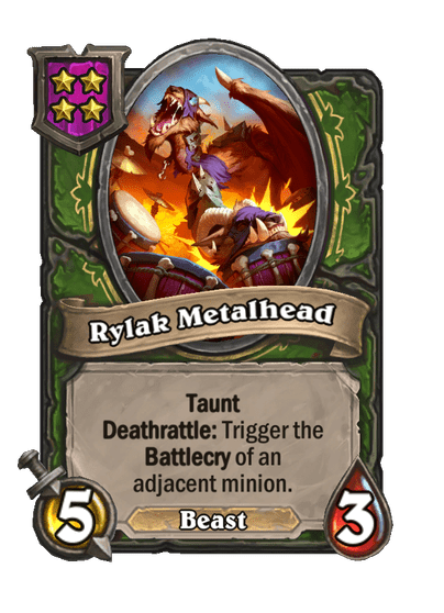 Rylak Metalhead Hearthstone kártya