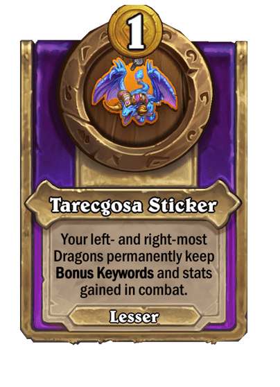 Tarecgosa Sticker