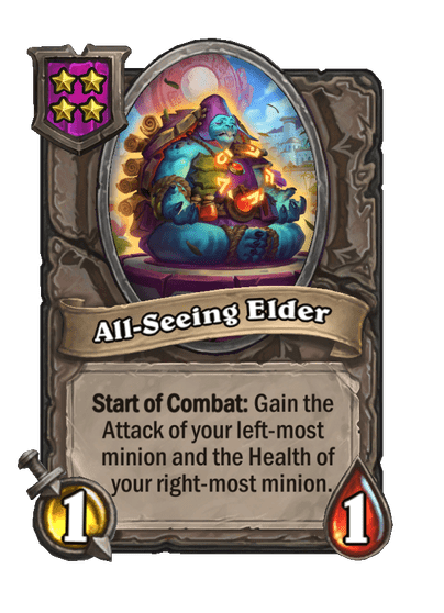 All-Seeing Elder Hearthstone kártya