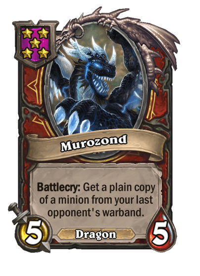 Murozond Hearthstone kártya