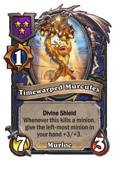 Timewarped Murcules Hearthstone kártya