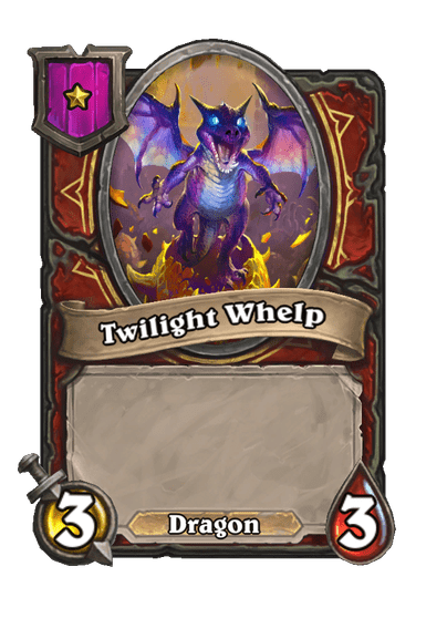 Twilight Whelp Hearthstone kártya