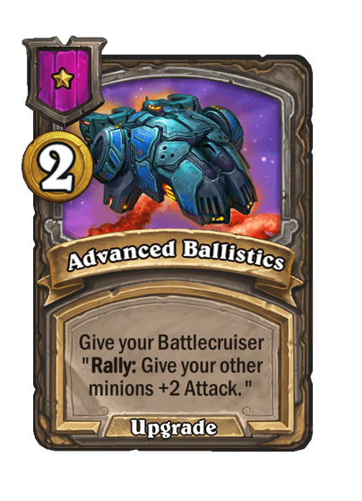 Advanced Ballistics Hearthstone kártya