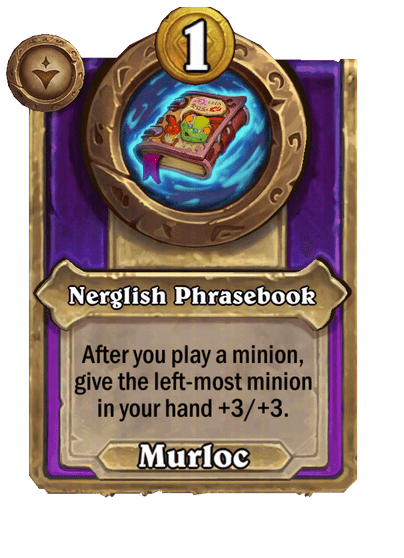 Nerglish Phrasebook