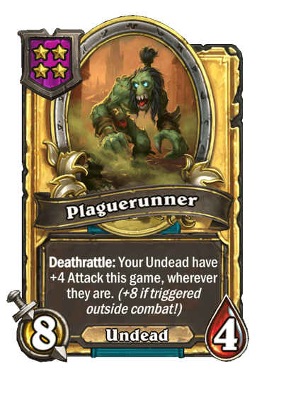 Plaguerunner Hearthstone kártya