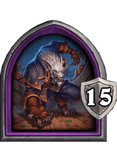 Genn, Worgen King Hearthstone kártya