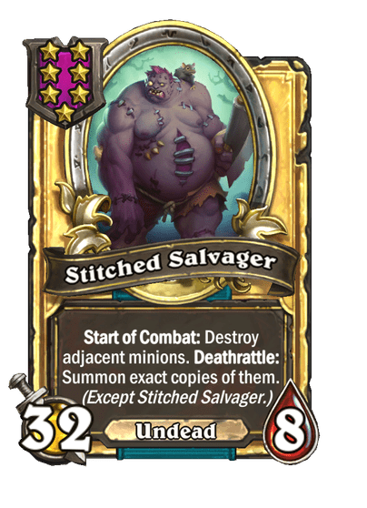 Stitched Salvager Hearthstone kártya