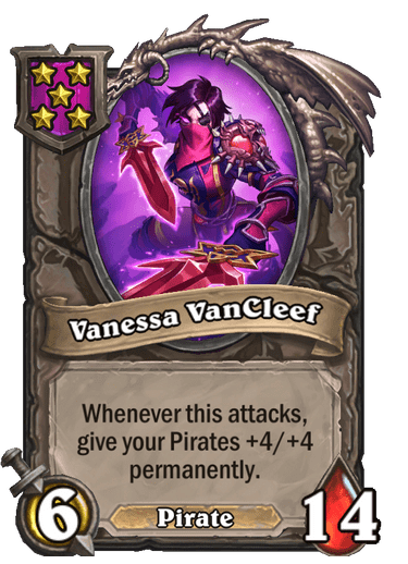 Vanessa VanCleef Hearthstone kártya
