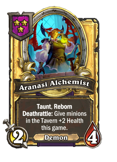 Aranasi Alchemist Hearthstone kártya