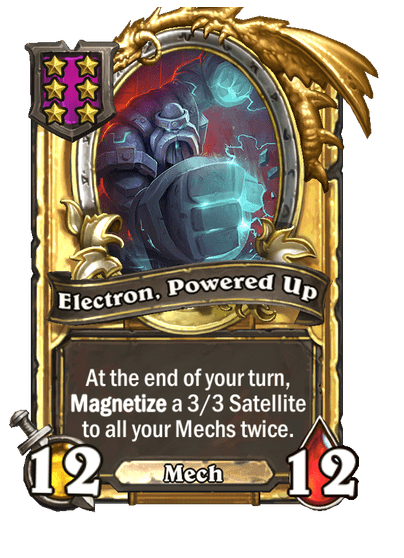 Electron, Powered Up Hearthstone kártya