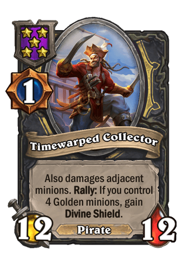 Timewarped Collector Hearthstone kártya