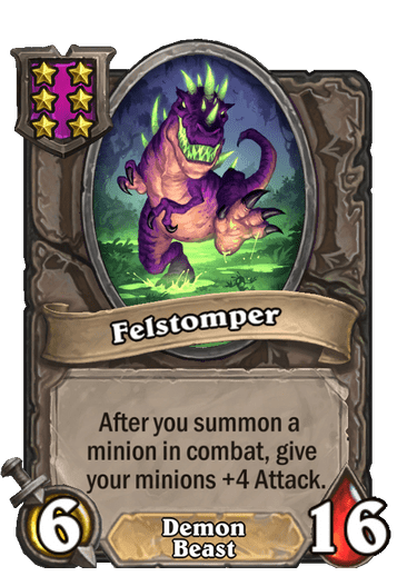 Felstomper Hearthstone kártya