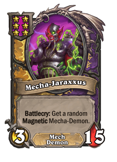 Mecha-Jaraxxus Hearthstone kártya