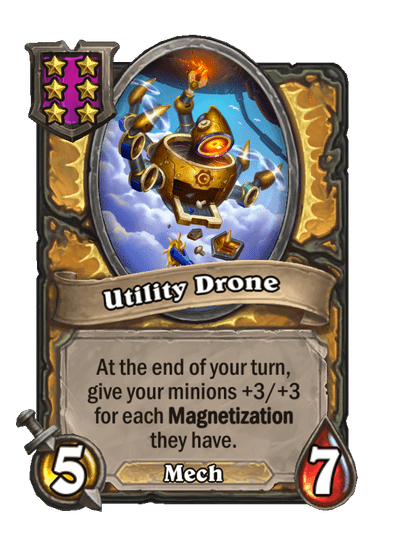 Utility Drone Hearthstone kártya