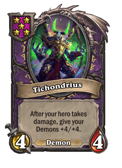 Tichondrius Hearthstone kártya