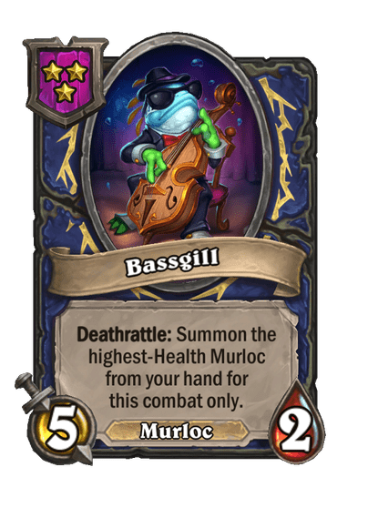 Bassgill Hearthstone kártya
