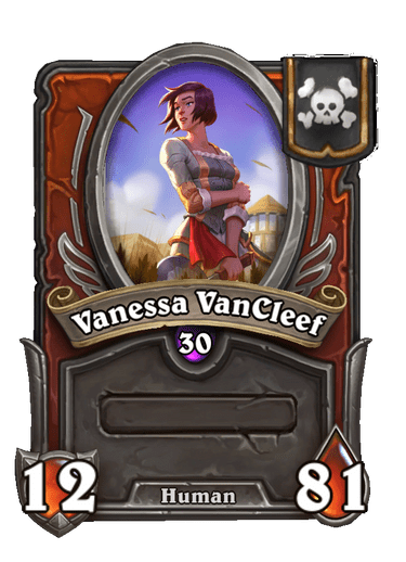 Vanessa VanCleef Hearthstone kártya