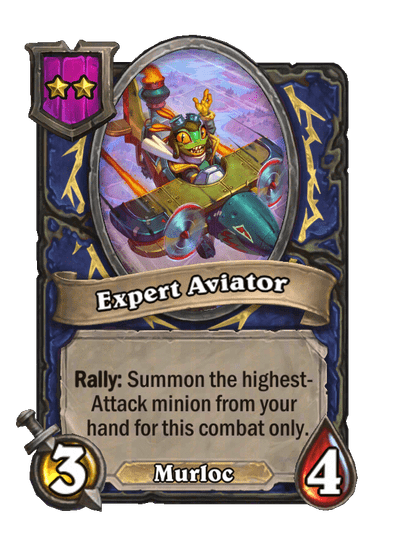 Expert Aviator Hearthstone kártya