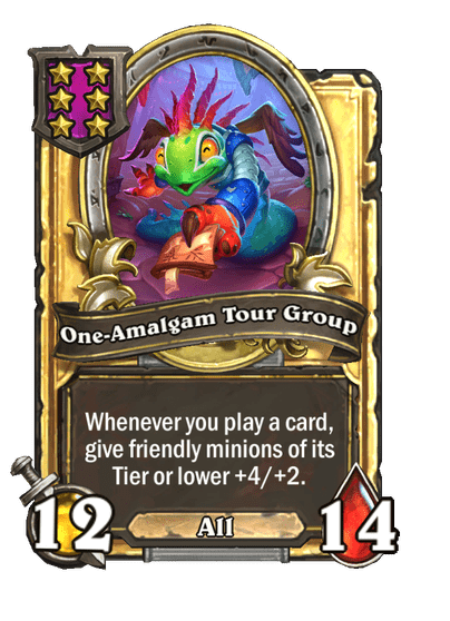 One-Amalgam Tour Group Hearthstone kártya