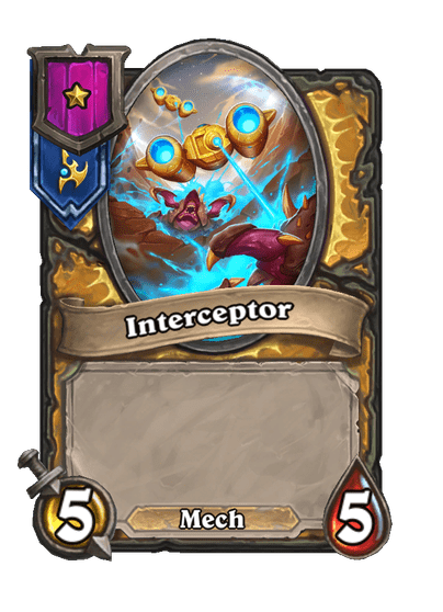 Interceptor Hearthstone kártya