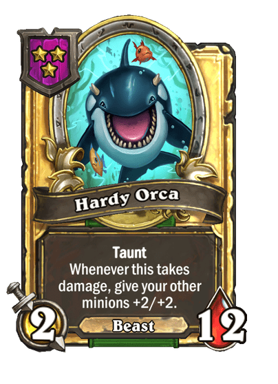 Hardy Orca Hearthstone kártya