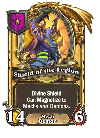 Shield of the Legion Hearthstone kártya