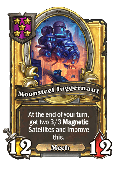 Moonsteel Juggernaut Hearthstone kártya