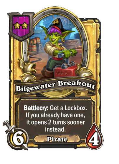 Bilgewater Breakout Hearthstone kártya