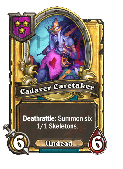 Cadaver Caretaker Hearthstone kártya