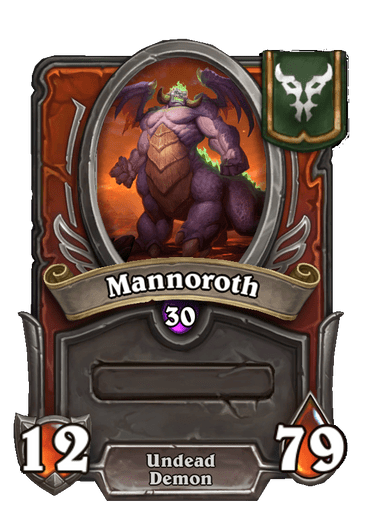 Mannoroth Hearthstone kártya