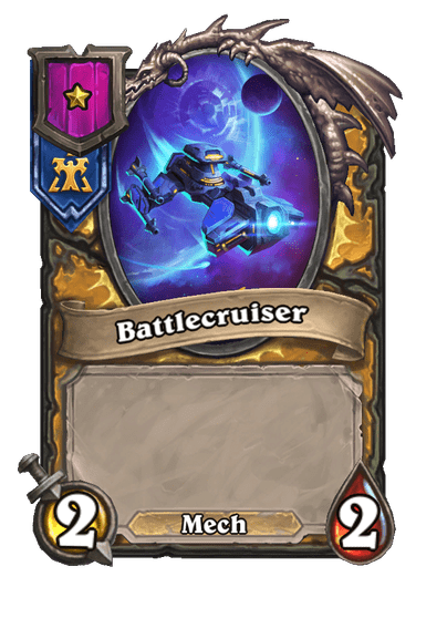 Battlecruiser Hearthstone kártya