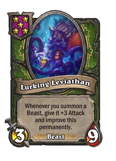 Lurking Leviathan Hearthstone kártya