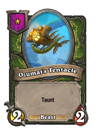 Ozumat's Tentacle Hearthstone kártya