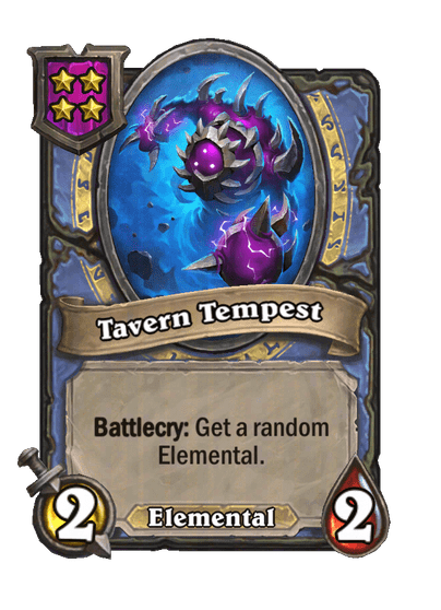 Tavern Tempest Hearthstone kártya