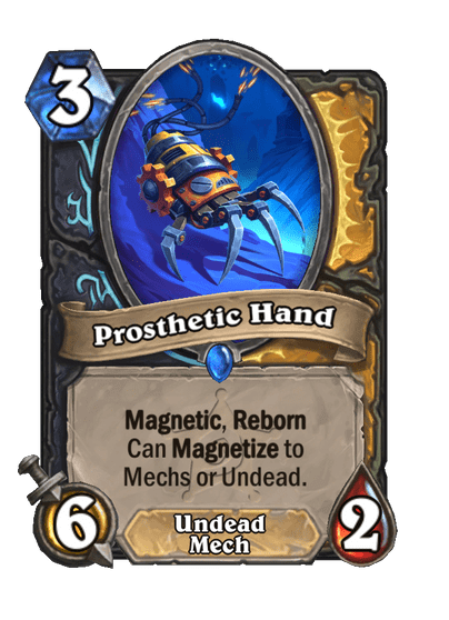 Prosthetic Hand Hearthstone kártya