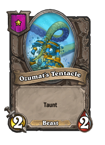 Ozumat's Tentacle Hearthstone kártya