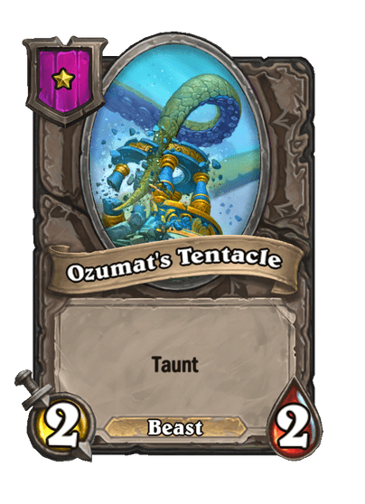 Ozumat's Tentacle Hearthstone kártya