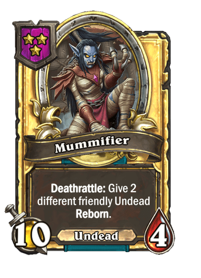 Mummifier Hearthstone kártya