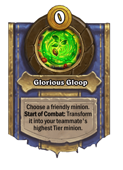 Glorious Gloop Hearthstone kártya