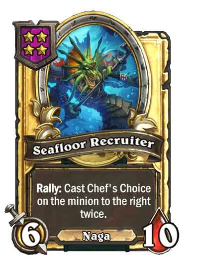 Seafloor Recruiter Hearthstone kártya