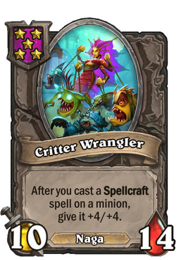 Critter Wrangler Hearthstone kártya