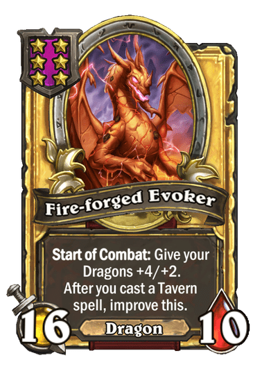 Fire-forged Evoker Hearthstone kártya