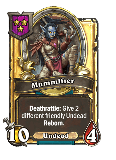 Mummifier Hearthstone kártya