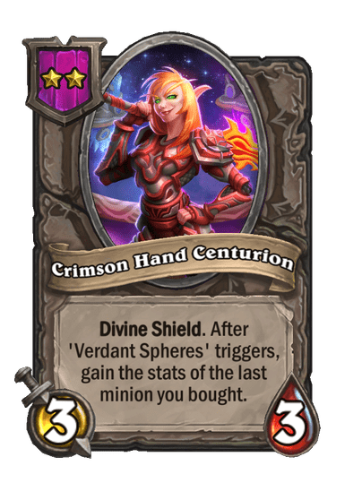 Crimson Hand Centurion Hearthstone kártya