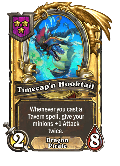 Timecap'n Hooktail Hearthstone kártya