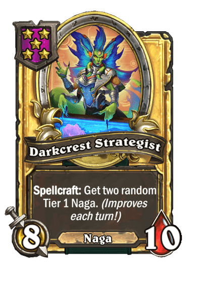 Darkcrest Strategist Hearthstone kártya